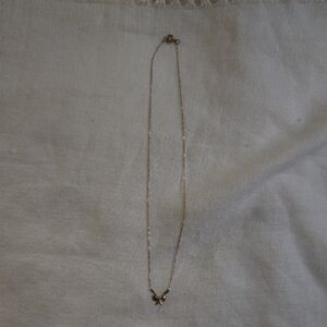 Dainty Bow Pendant Necklace